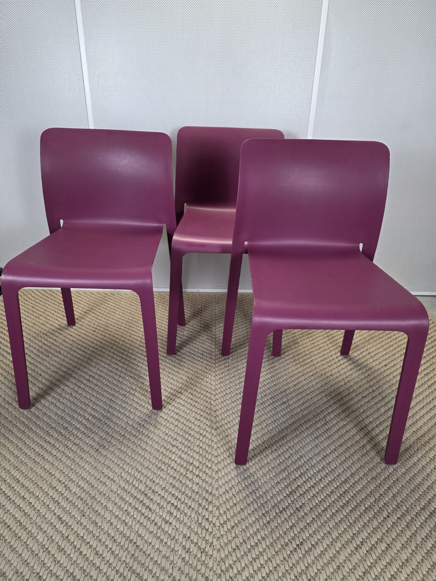 Krzesła Magis First Stefano Giovannoni  rzadki kolor włoski design