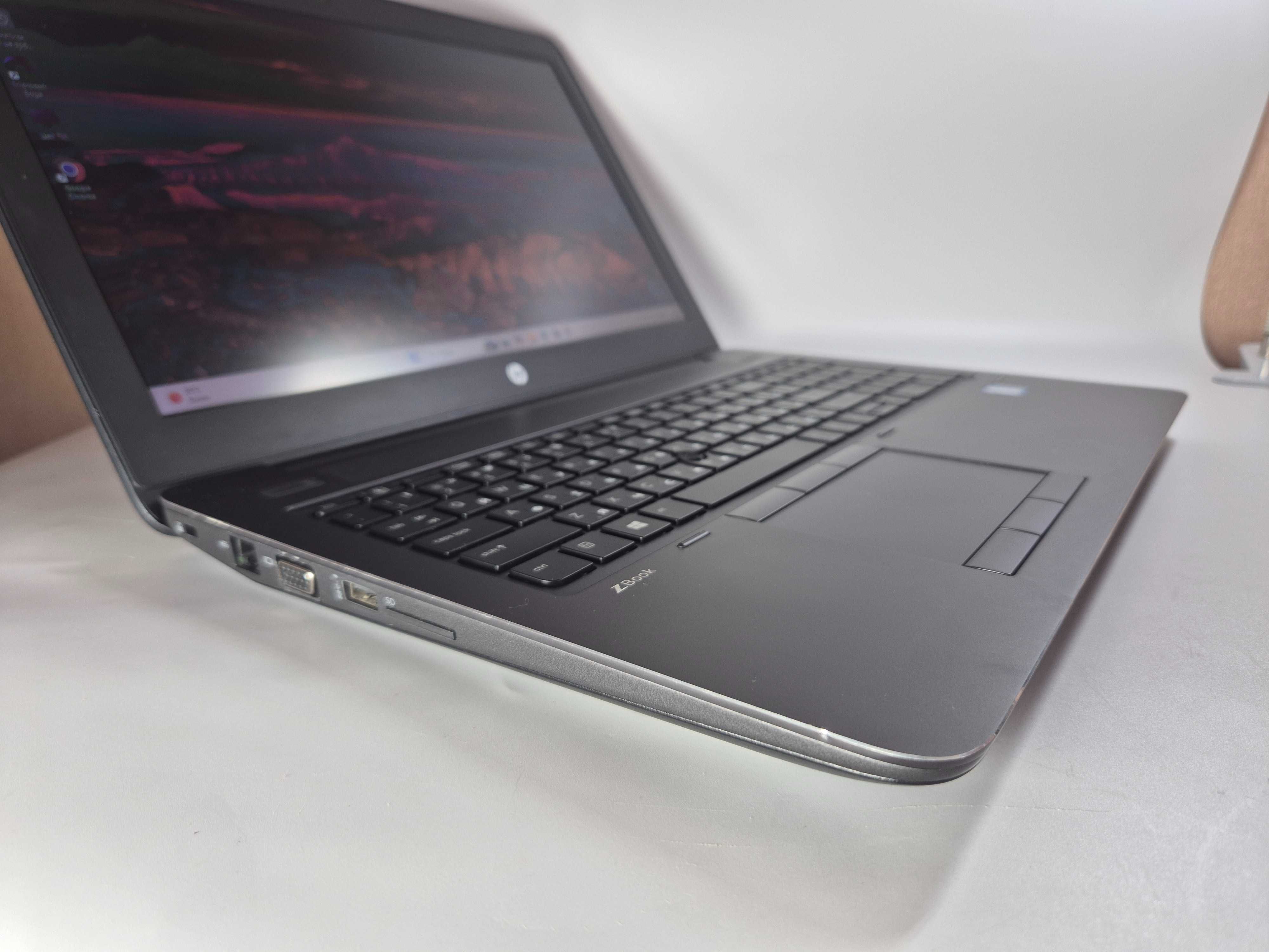 HP Zbook 15 G3 15,6' FHD Xeon E3-1545, RAM 32 Gb, SSD 256 +1Tb, M2000