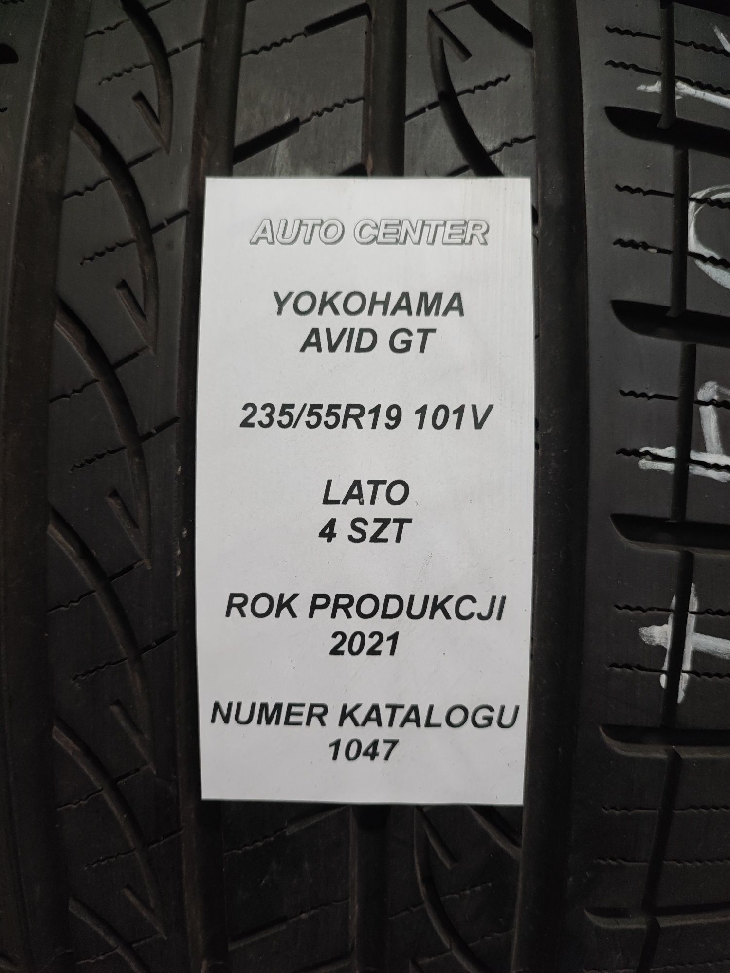 Opony letnie 235/55R19 101V Yokohama Acid GT | 2021
