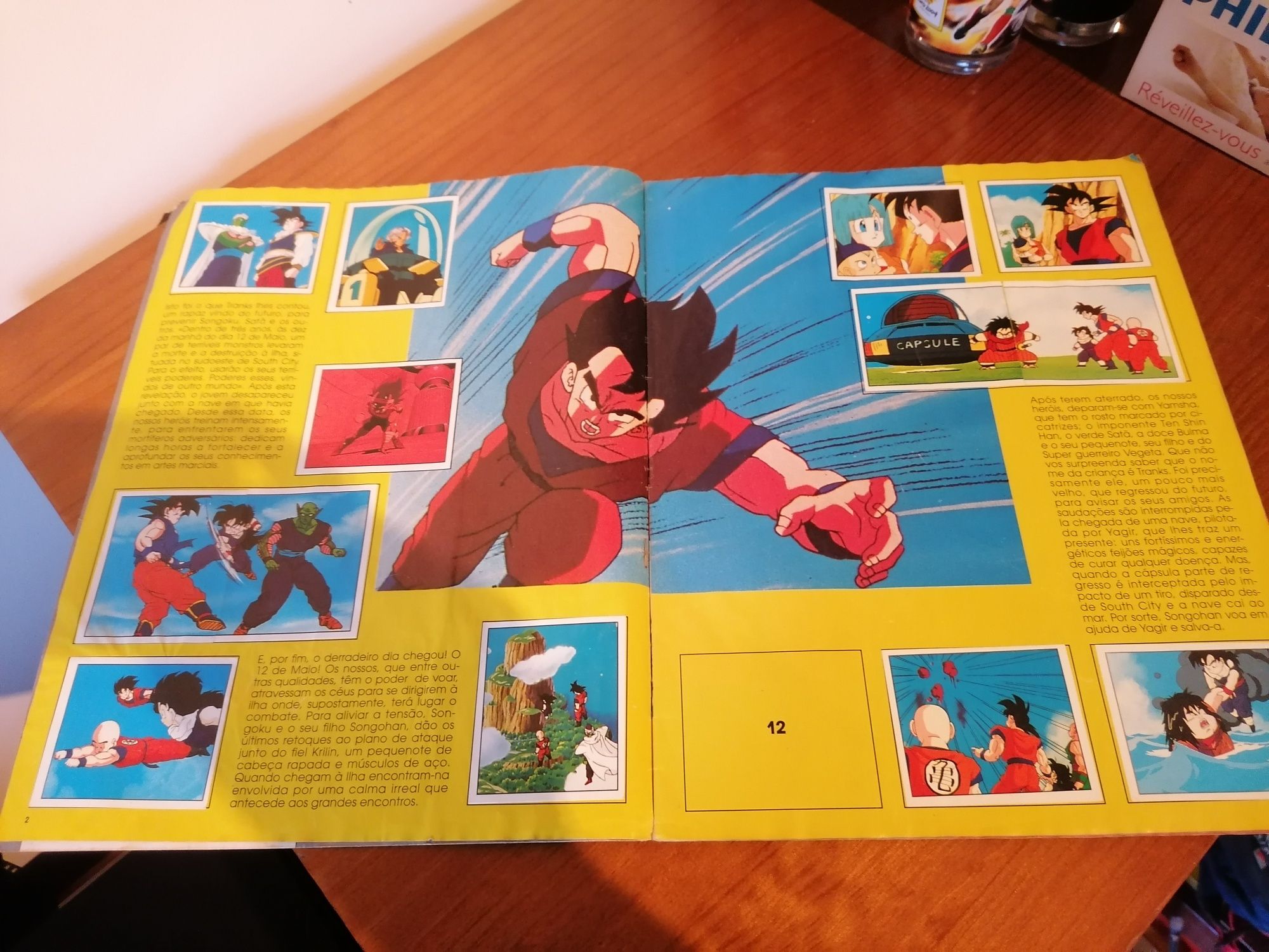 Caderneta Cromos Dragon Ball Z 2 Panini