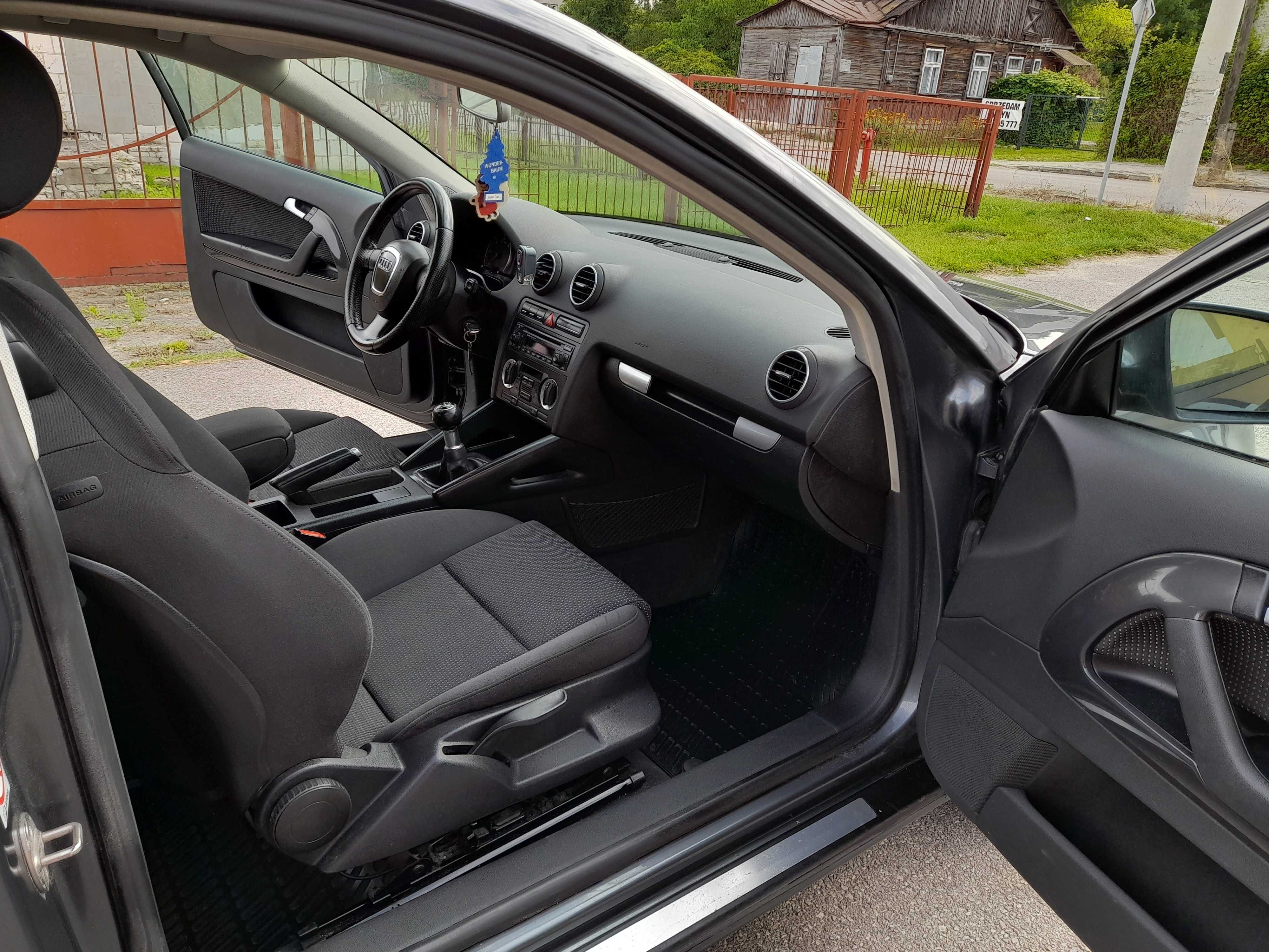 Audi A3 8p.2.0 tdi 140 koni,6 skrzynia,hak,klima sprawna