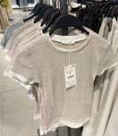 Подвійні футболки Zara ,стильні футболки  Zara