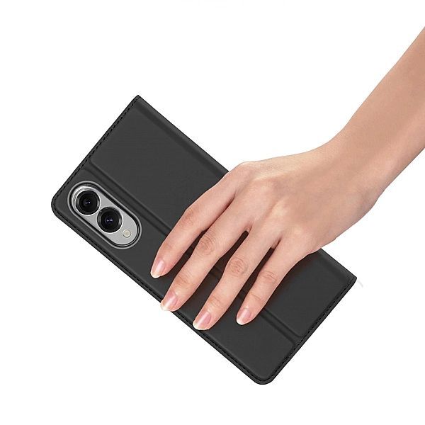 Etui Dux Ducis Skin Pro na Samsung Galaxy S25 Edge z klapką i miejscem