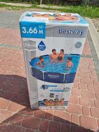 Bestway basen z pompą 366 cm NOWY