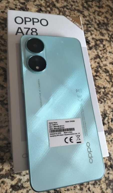 OPPO A78 como novo