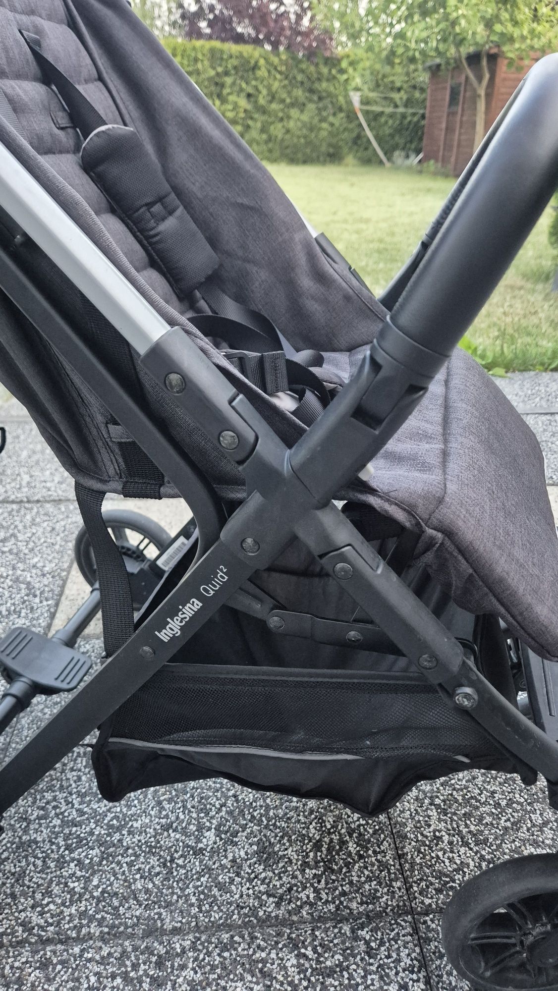 Inglesina quid2 wózek spacerowy kolor szary  super stan