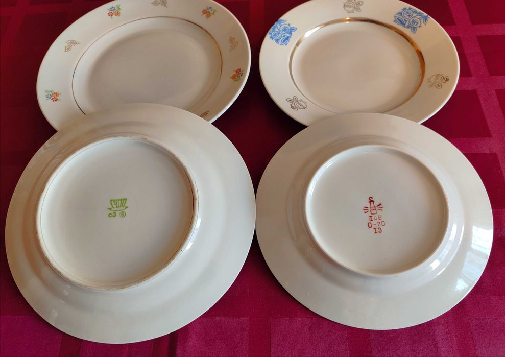 Тарелки  времён СССР