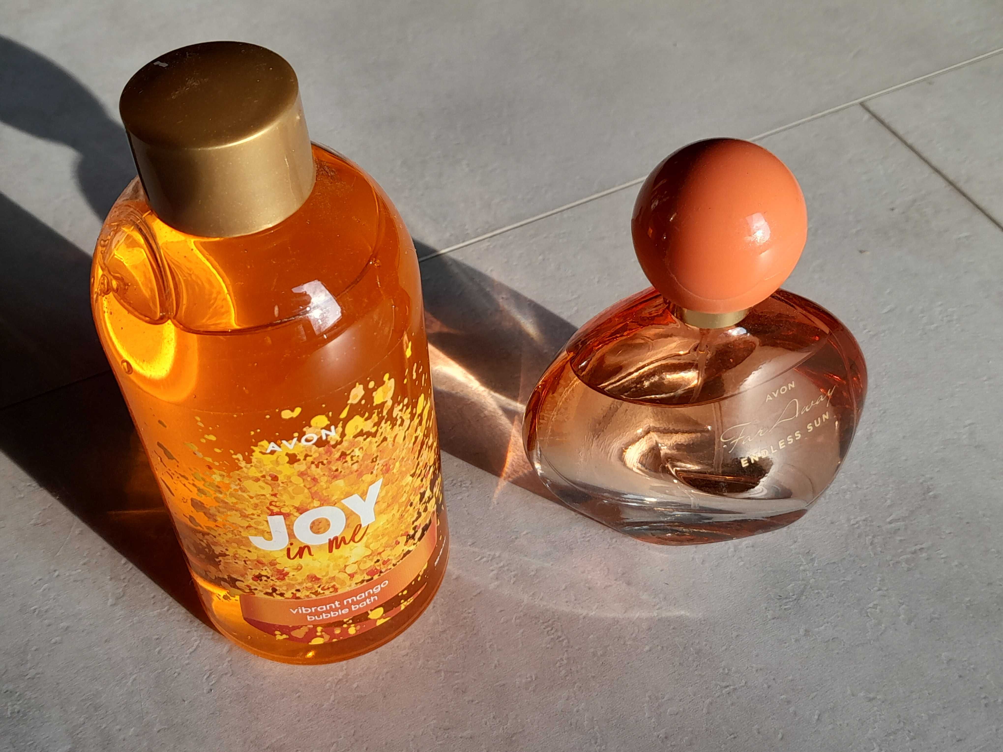 Zestaw Avon woda perfumowana płyn do kąpieli 1+3 Endless sun