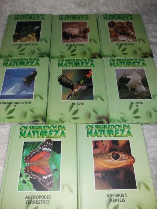 Livros os segredos da natureza