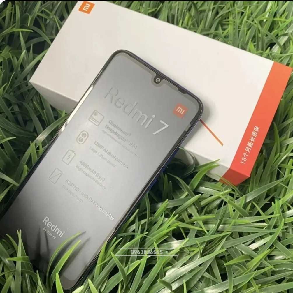 Global Xiaomi Redmi 7 4/64GB Black чохол захисне скло новий смартфон