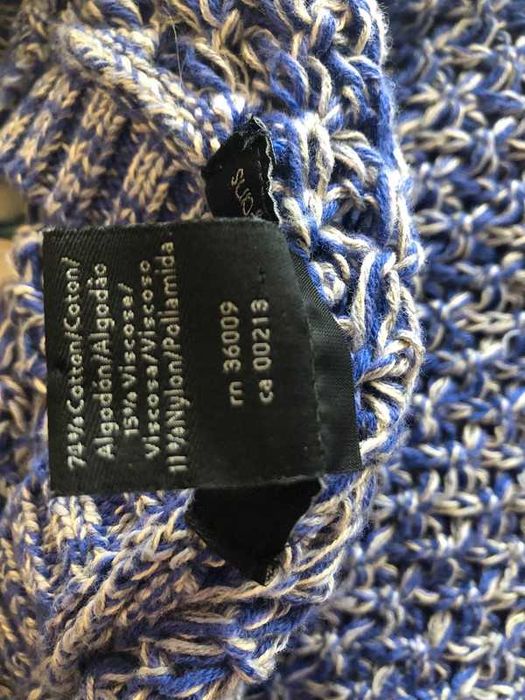 Calvin Klein - bawełniany sweterek, oversize (S/M) stan idealny