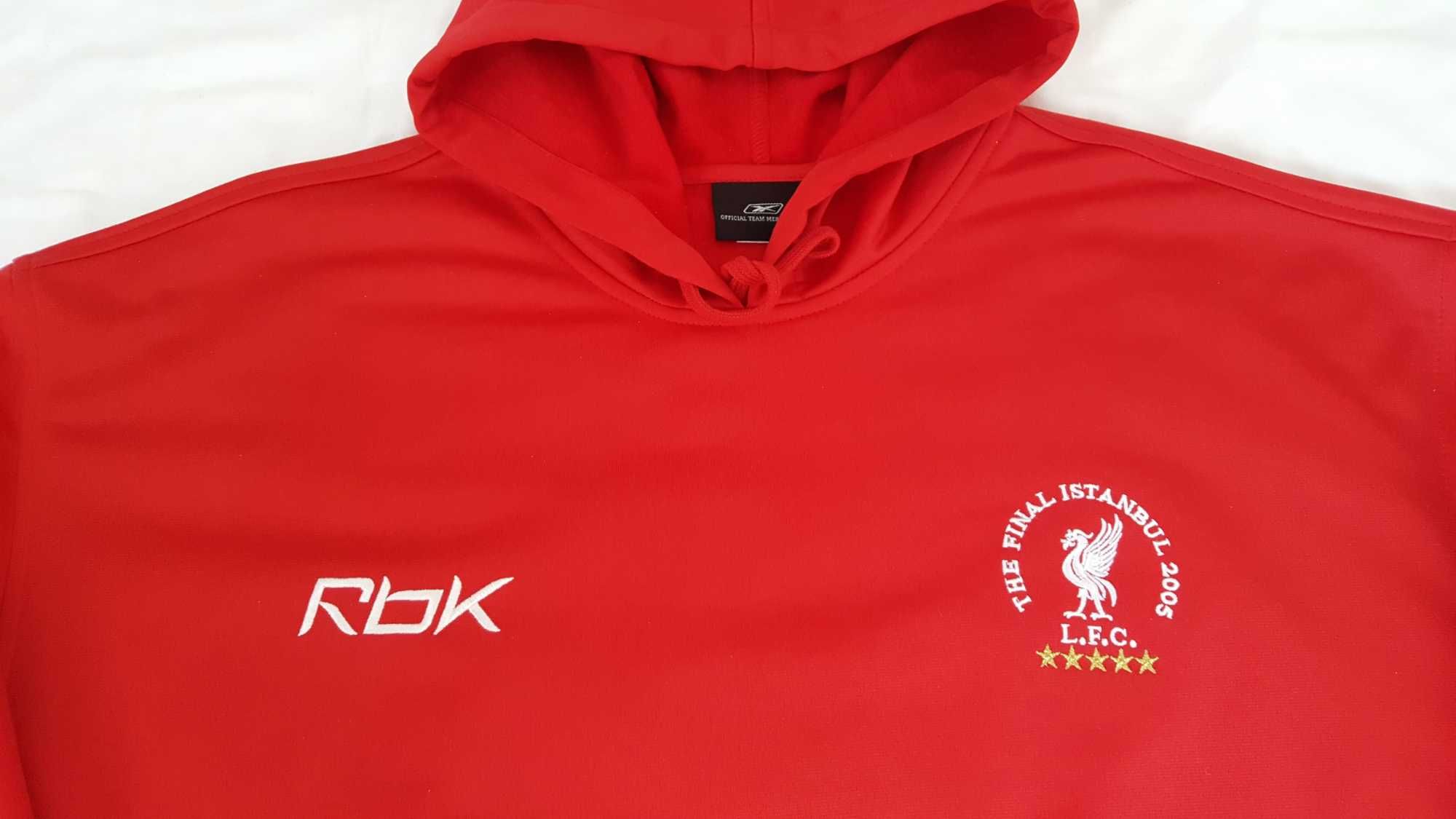 Bluza Reebok XL Liverpool FC Istanbul 2005 unikat