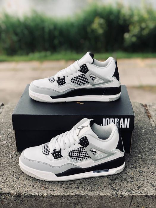 Nike Air Retro Jordan 4 кроссовки кожаные Найк Джордан 4