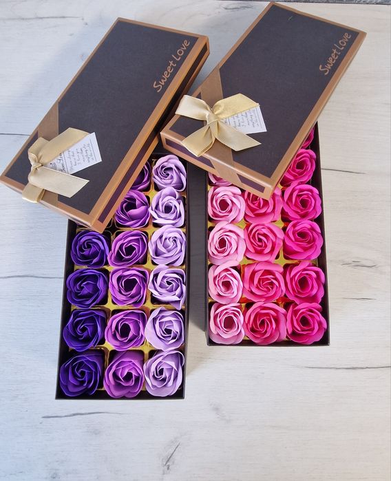 Мильні квіткові композиції в подарунковому наборі