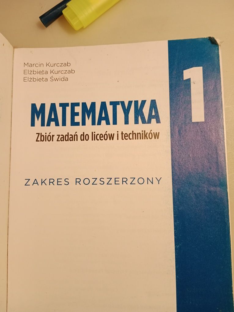 Matematyka 1 zbiór zadań