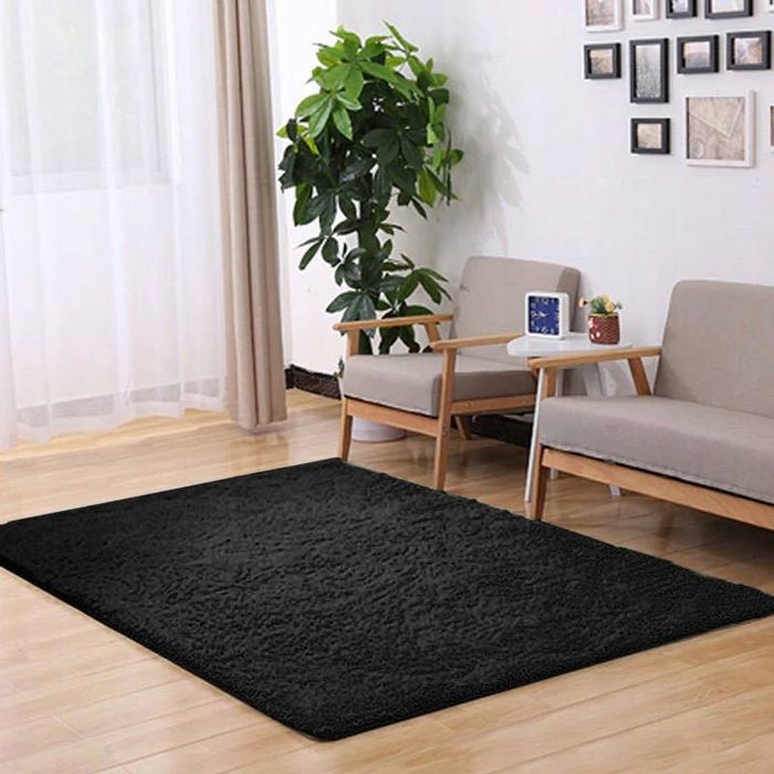 NOWY Dywan Villago ALPA Black 250x300 cm – miękki, puszysty, luksusowy