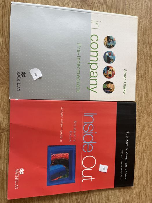 Macmillan in company, inside out, książki do angielskiego,