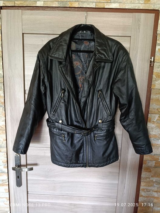 kurtka skórzana Vintage