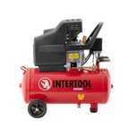 Компресор 24 л, 1.2 кВт, 220 В, 8 атм, 205 л/хв INTERTOOL PT-0020