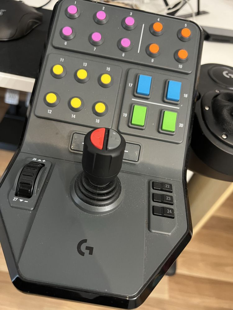 Logitech heavey equipment side panel