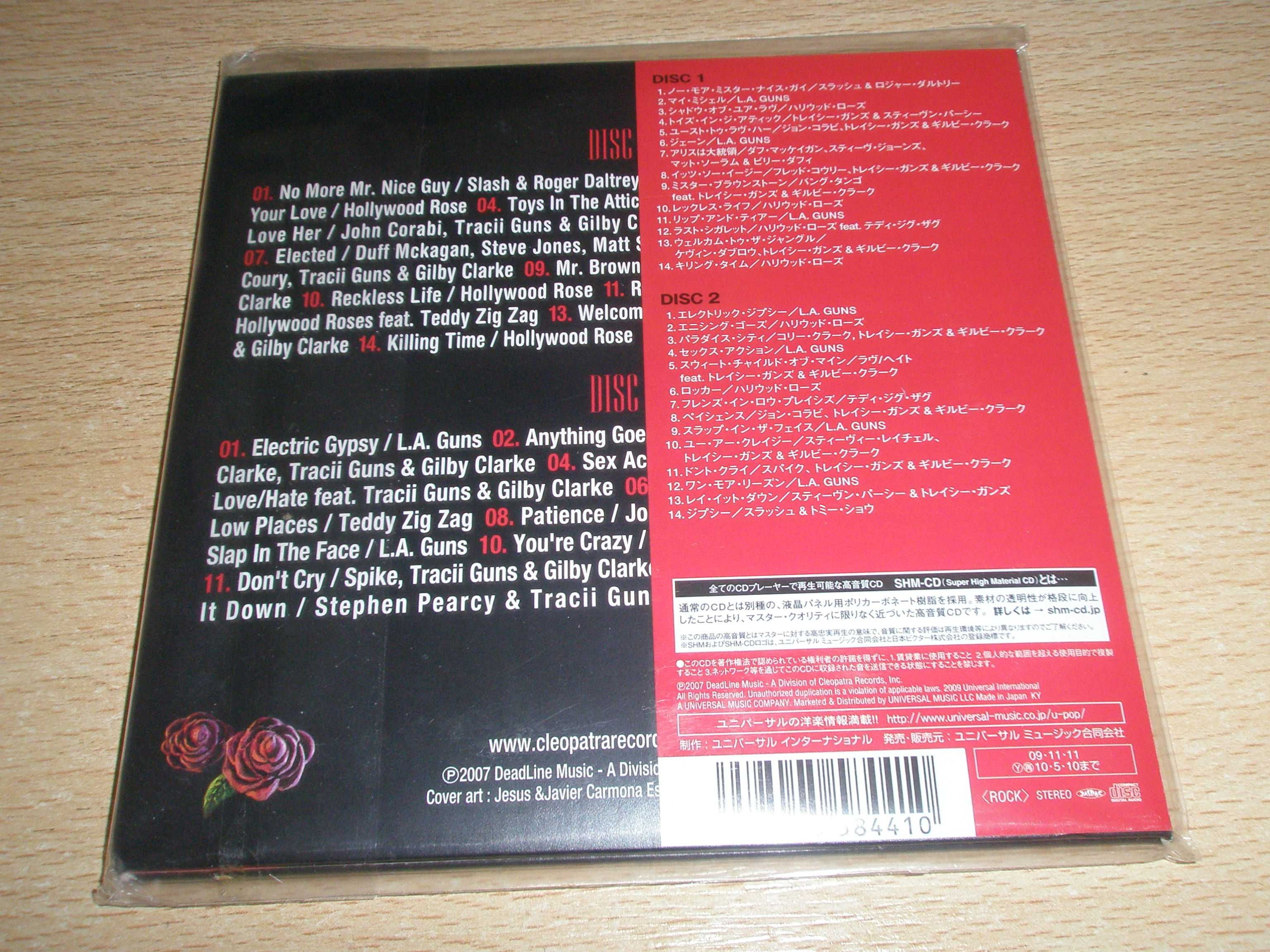 Guns n`Roses - Otis Redding - Donny Hathaway - Japão - CD