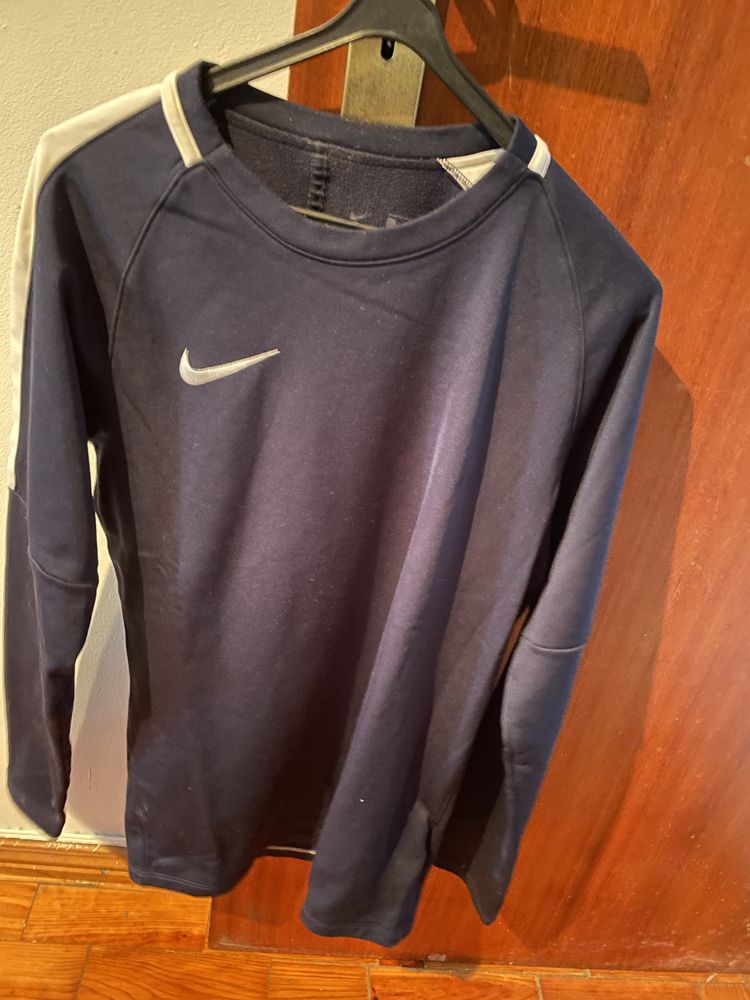 Camisola Sweat Nike Tamanho S Azul