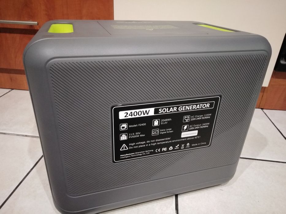 В НАЯВНОСТІ зарядна станція Fossibot F2400 2.4/4.8кВт Wi-Fi/Bluetooth