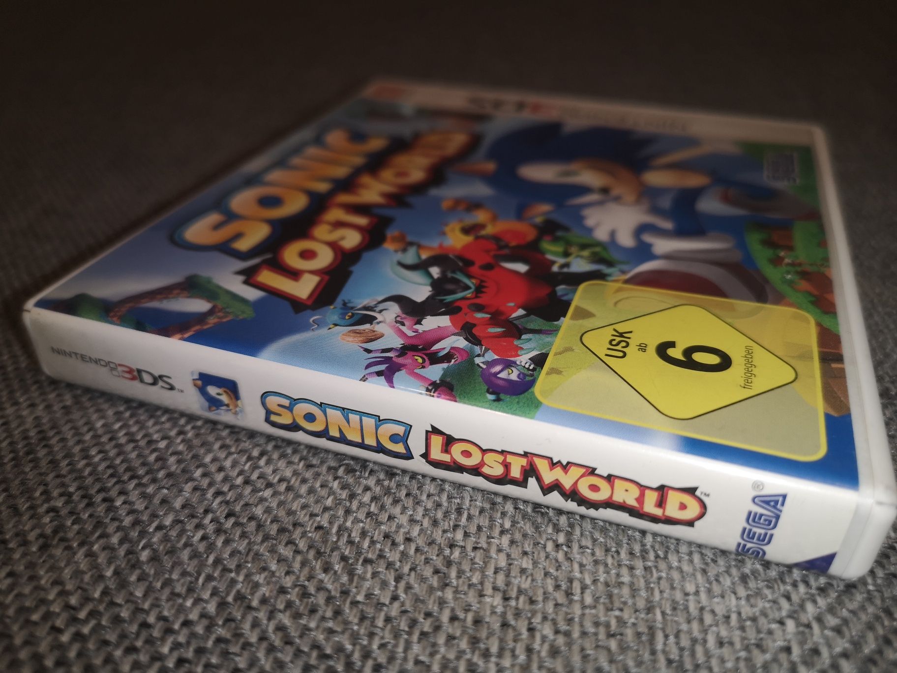 Sonic Lost World 3DS 2DS Nintendo gra ANG (komplet) rzadkość na rynku