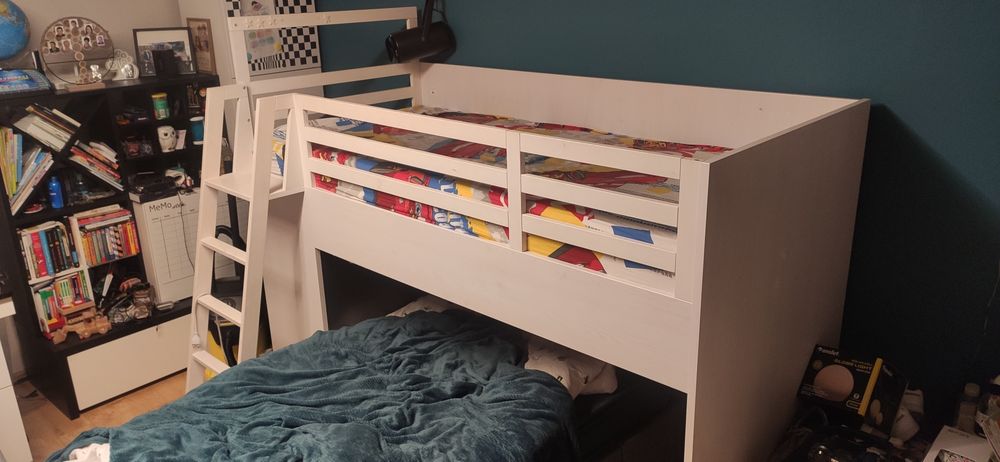 Łóżko multi lewe Nest Vox Łóżko piętrowe