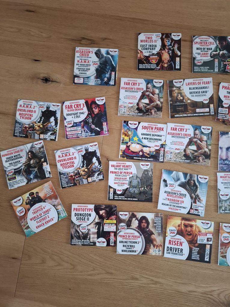 CD gry na PC różne numery z rocznika 2014 na sztuki