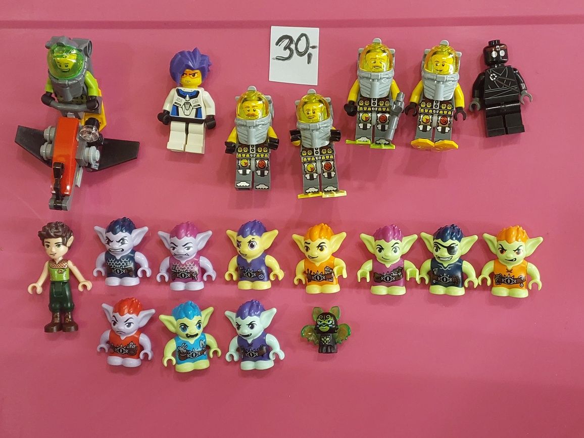Lego figurki Elves i inne.