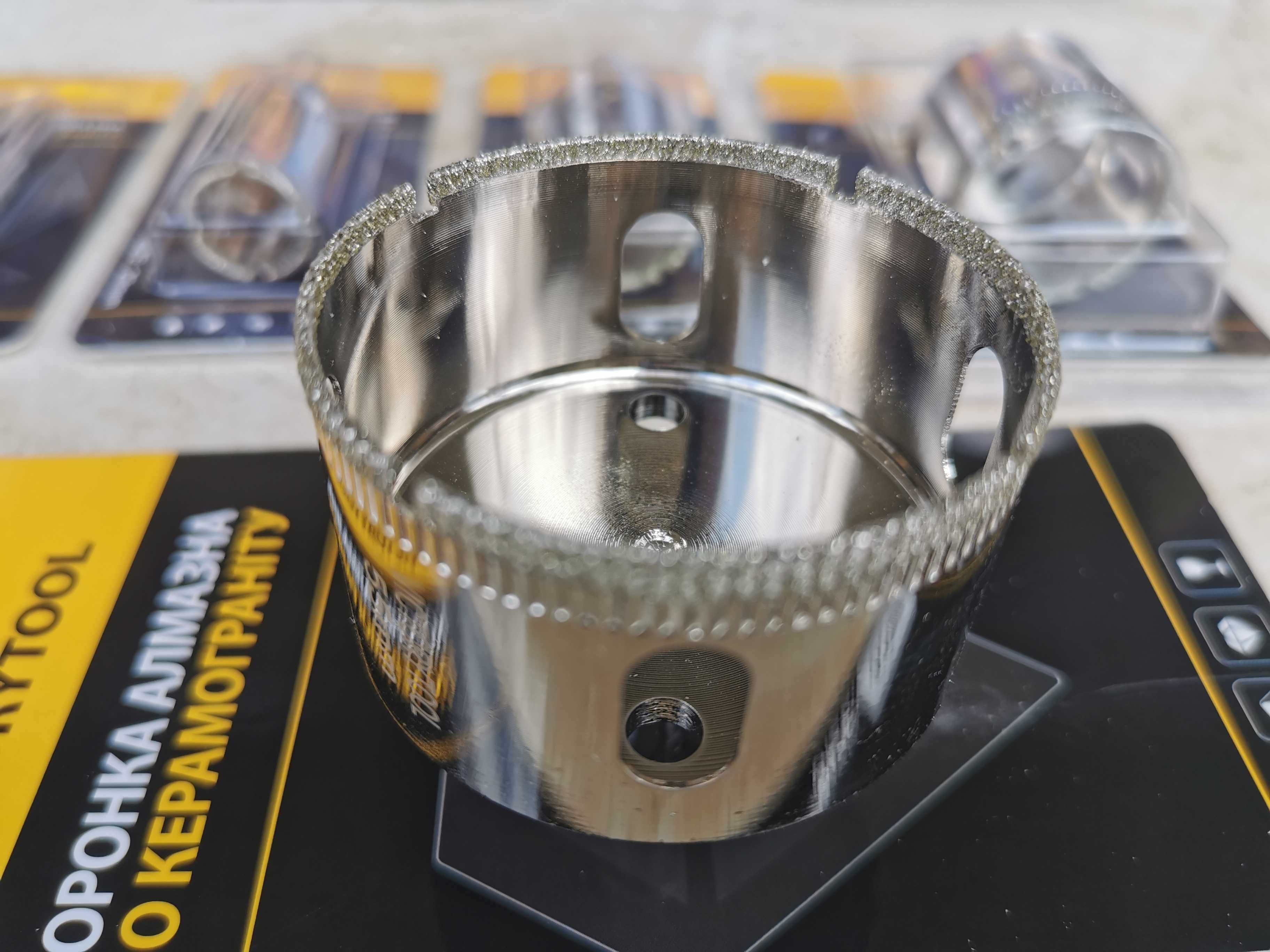 Алмазные коронки по плитке и керамограниту VICTORYTOOL все размеры