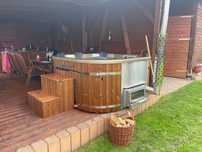 Balia kwadratowa, hot tube - jacuzzi. Dostawa pod dom.