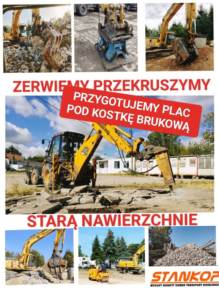 ROZBIÓRKI Wyburzenia domów, budynków PRUSZKÓW Błonie Grodzisk Warszawa