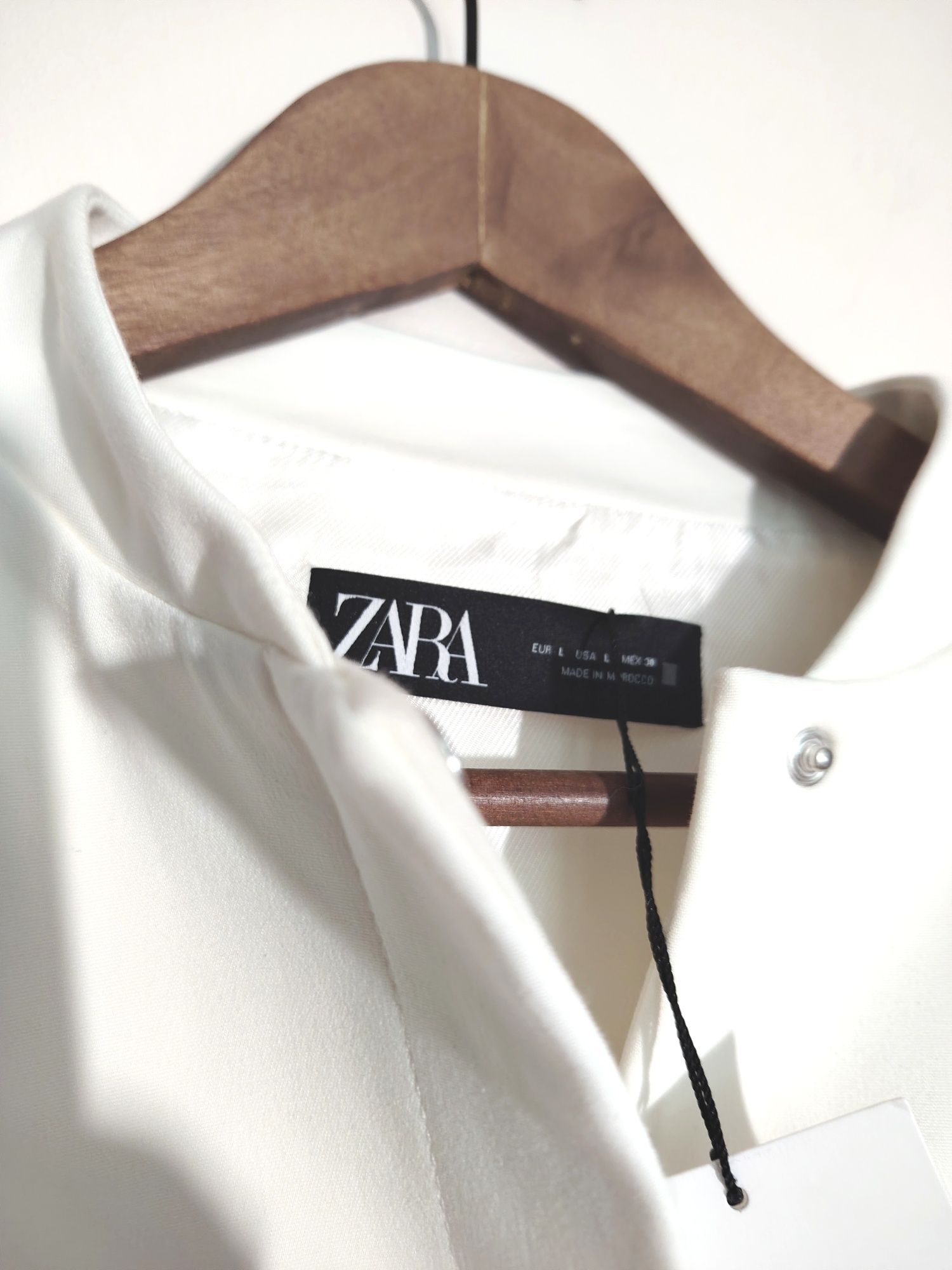 Zara Woman piękna nowa letnia kurtka/żakiet L/XL minimalist