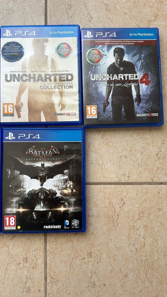 Vendo jogos PS4, possibilidade de vender PS4 junto