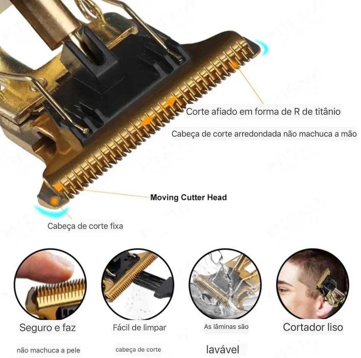 Maquina Cortar Cabelo e Barba