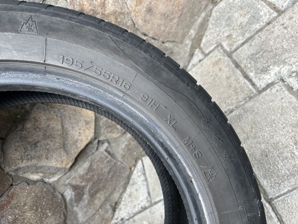 Розпаровка / 195/55 R16 91H зима m+s резина гума