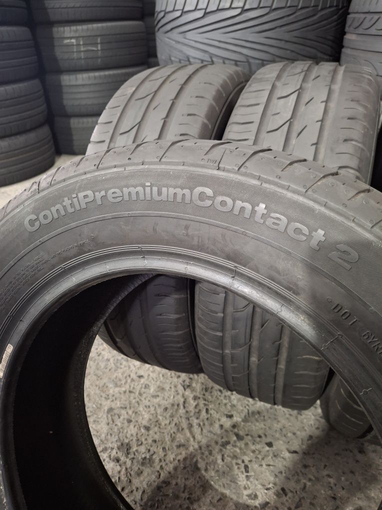 Літні шини б/у 195/60 R15 88H Continental ContiPremiumContact 2 (склад