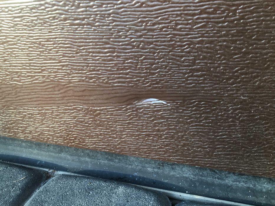 Panel dolny bramy garażowej