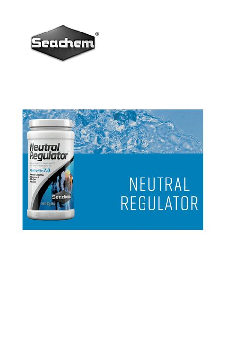 Seachem Neutral Regulator. Utrzymuje pH 7.0 (250g)