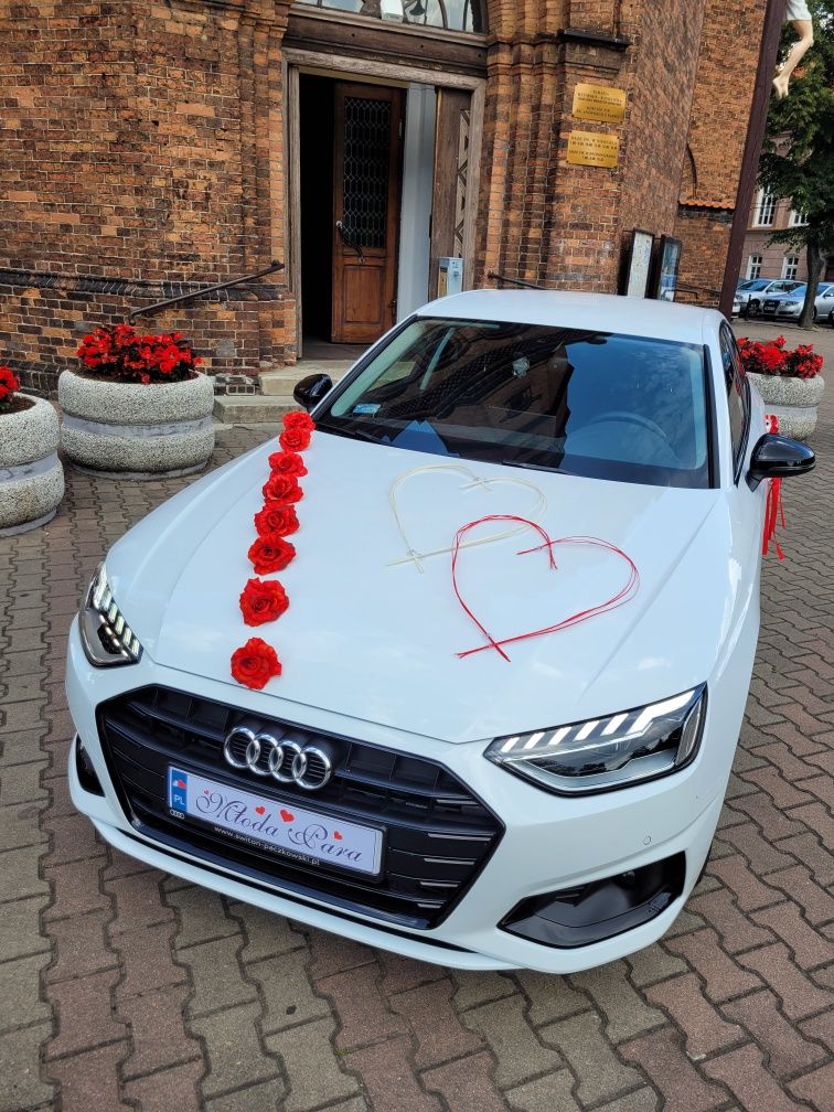 Auto do ślubu samochód na wesele Audi A4 Żary Zielona Góra