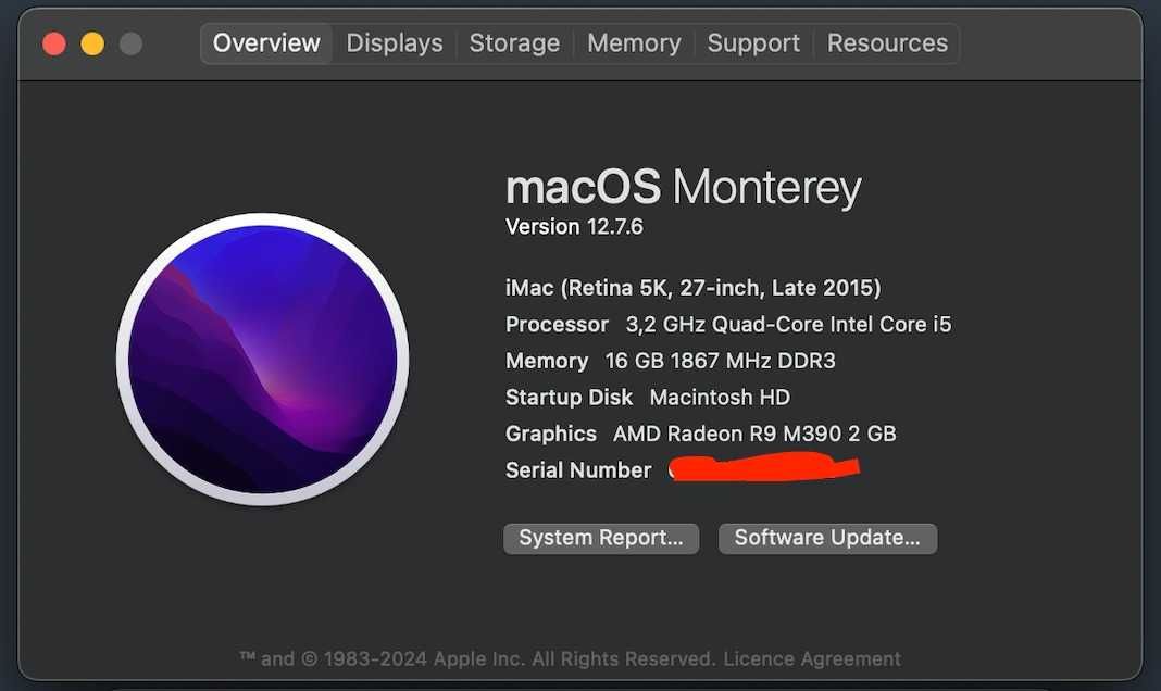 Apple IMAC 27' 16GB 1TB SSD