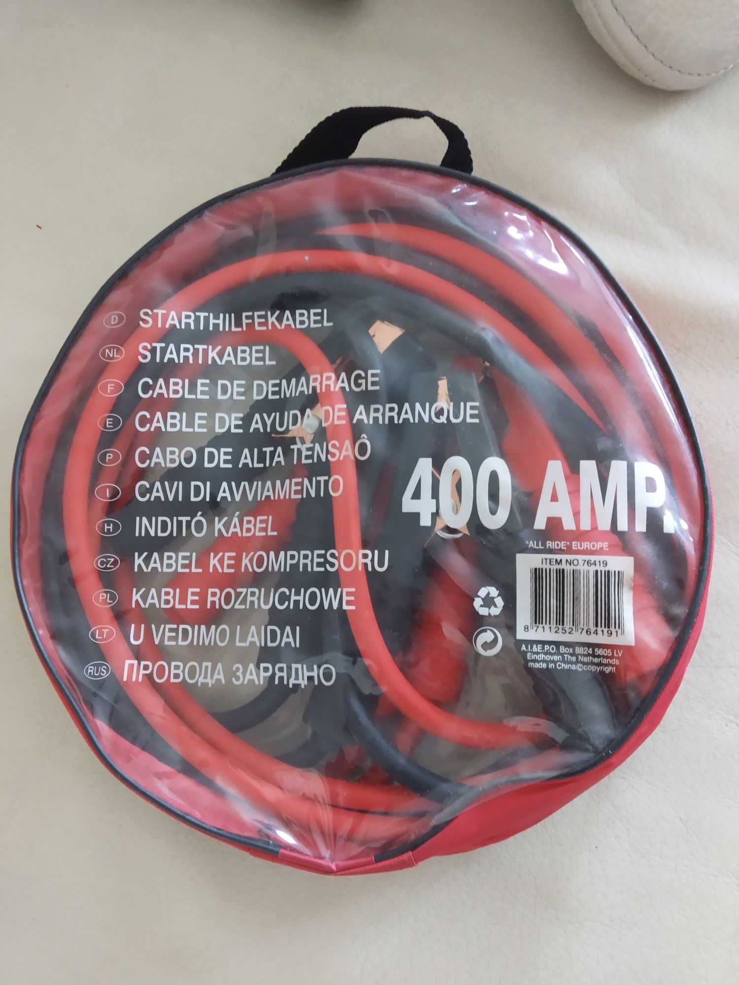 Cabos de bateria 400 amp novo