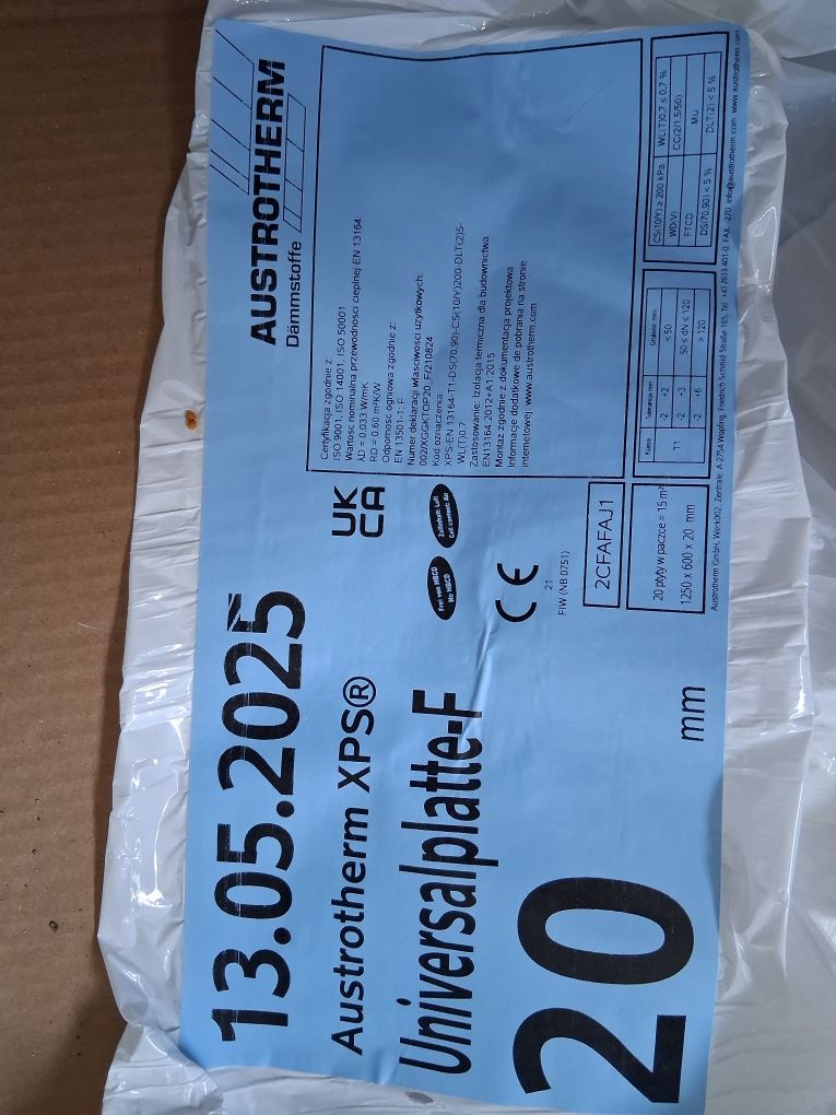 Styropian styrodur xps 2cm idealny pod basen