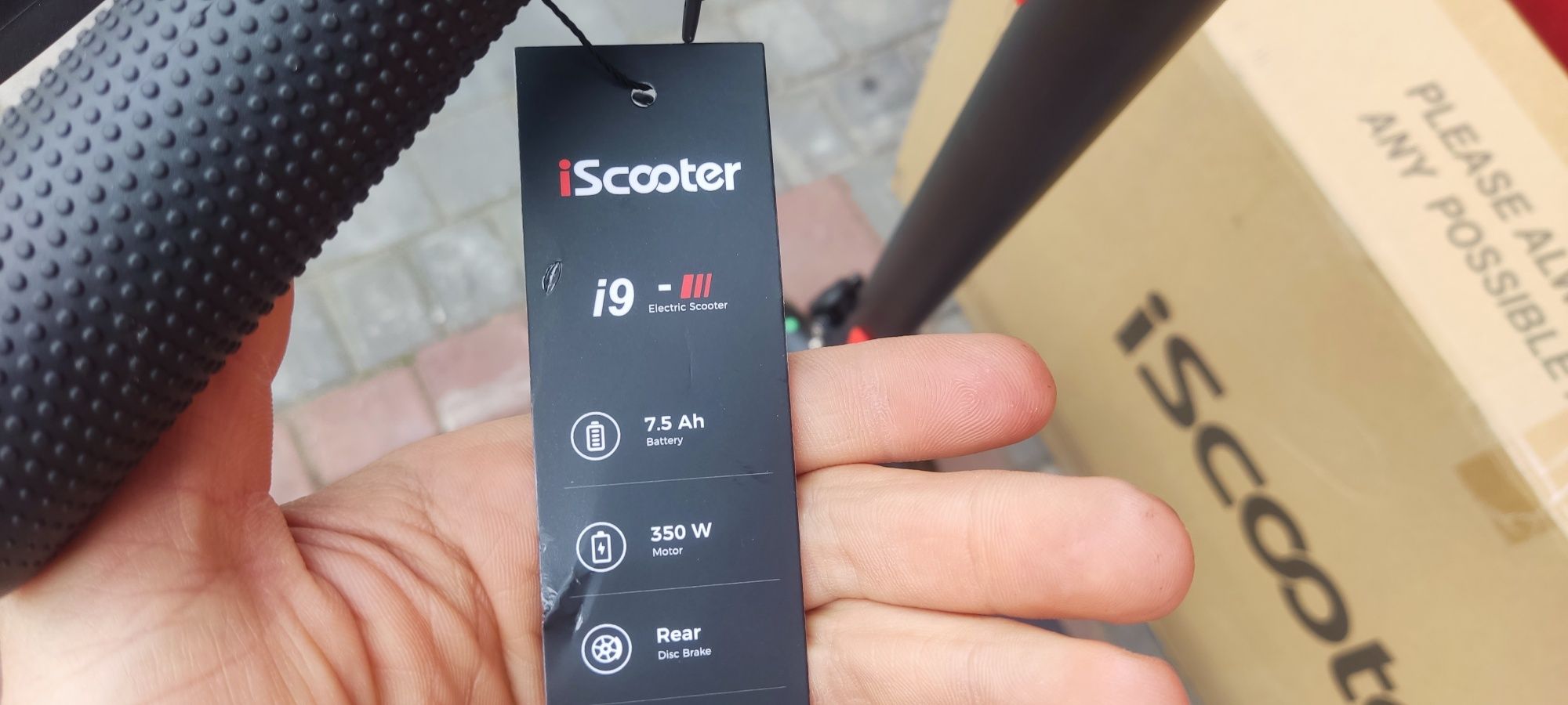 Hulajnoga elektryczna iscooter i9 Nowa nie używana.Wysylka.
