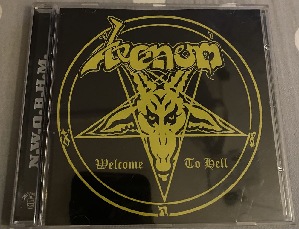 Venom-Welcome To Hell-cd