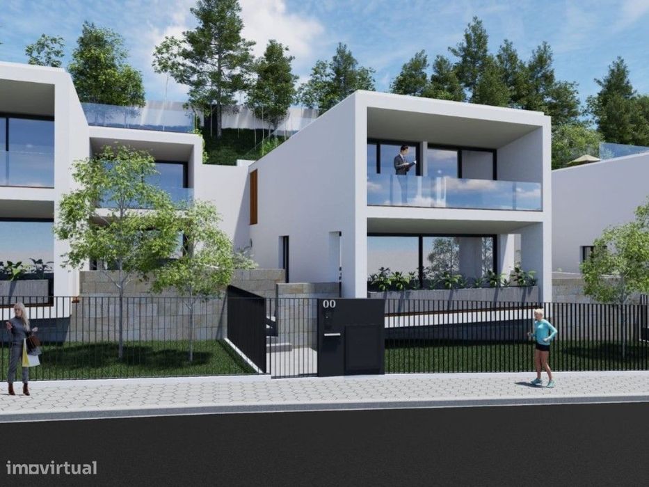 Terreno com Projeto Aprovado para 5 Moradias T3 - Perosinho