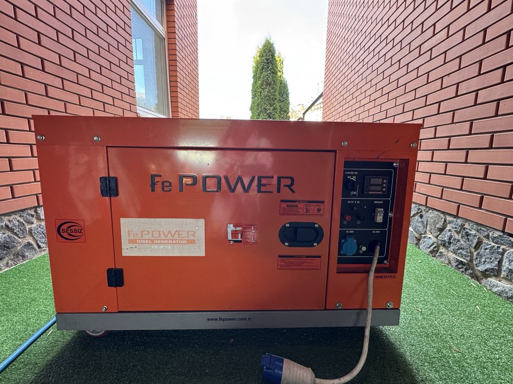 Продаємо Генератор дизельний Qstrong FE POWER FE-P12 (12 кВт)