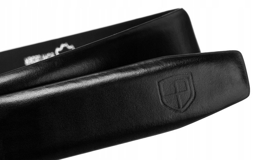 elegancki pasek męski z klamrą automatyczną - peterson 125